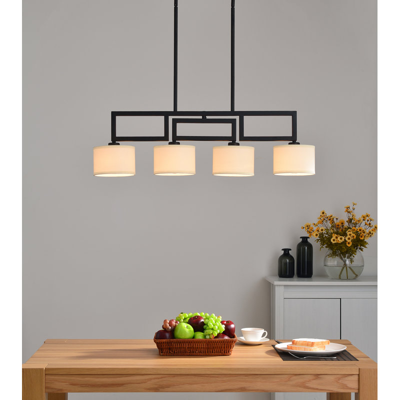 Ebern Designs 4Light Kitchen Island Linear Pendant & Reviews Wayfair